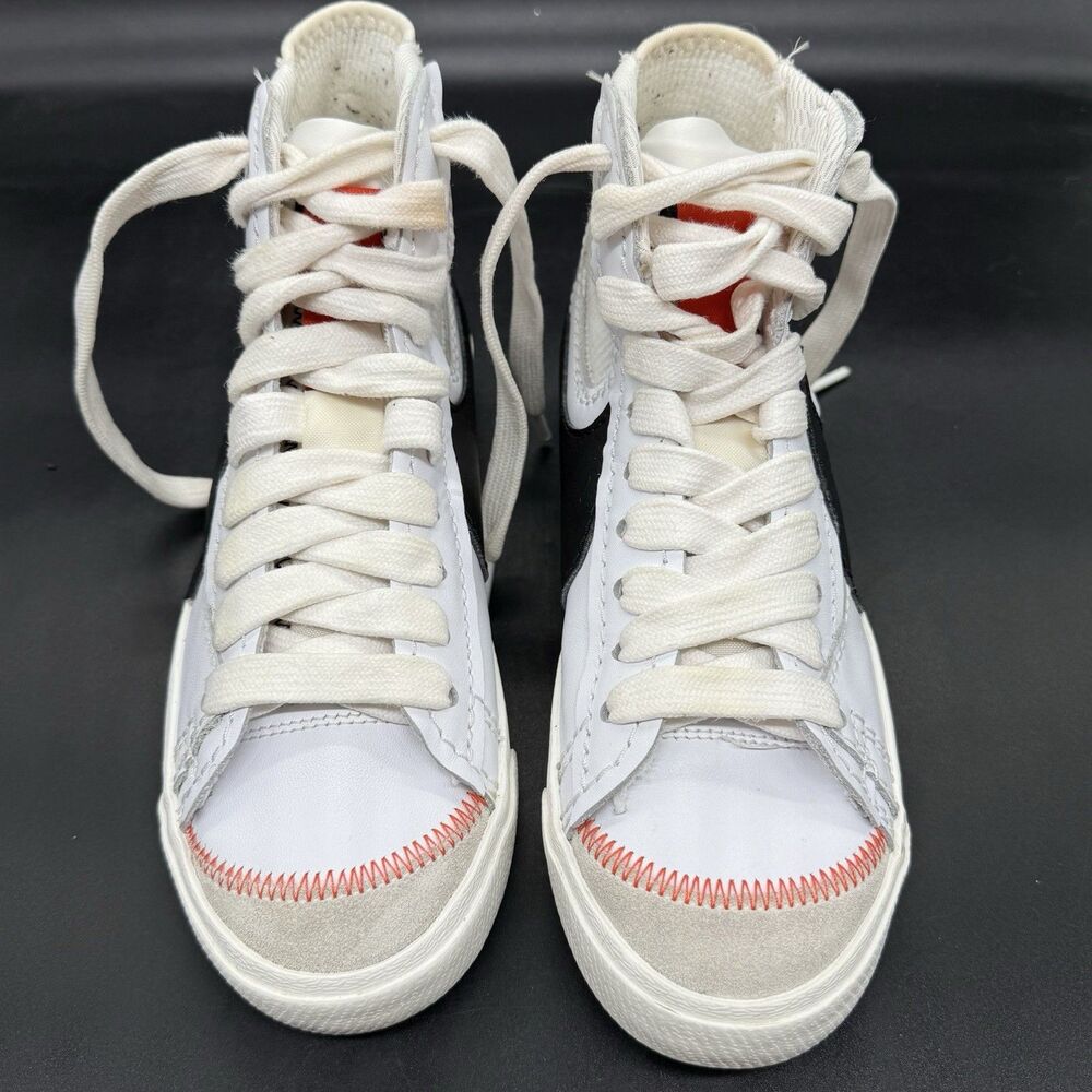 Nike Blazer '77 Jumbo Mid Womens size 6.5 Large Check White Black DQ1471-100 - Picture 3 of 7